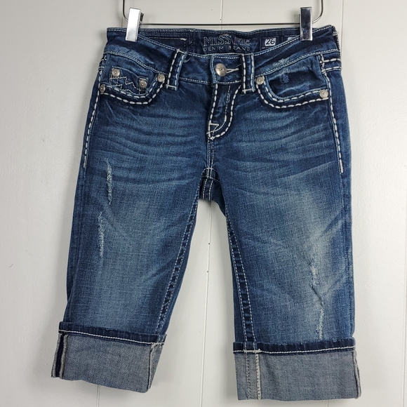 Miss Me Irene bermuda shorts size 26 - Picture 2 of 12